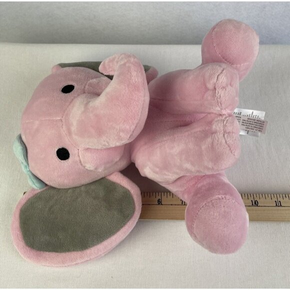 Bedtime Originals Pink Elephant Plush Lovey By Lambs & Ivy 9" Stuffed Animal - Picture 11 of 11